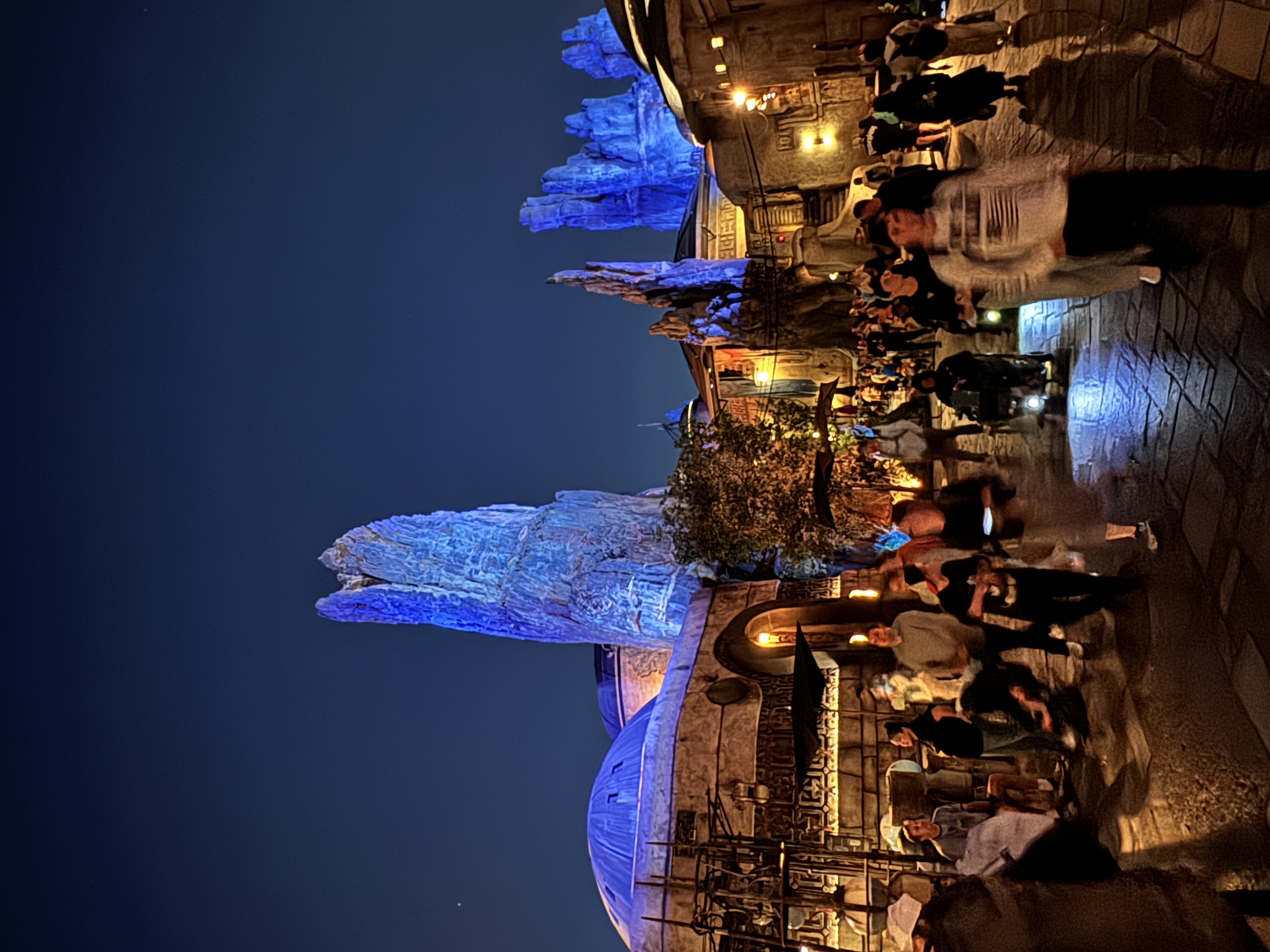 Galaxies Edge by Night